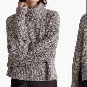 Madewell rib turtle neck sweater